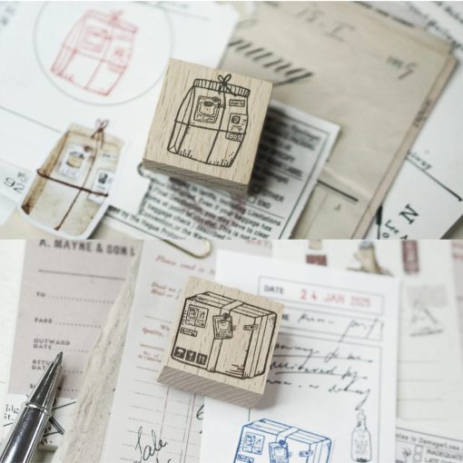 Black Milk Project Kuma Post Rubber Stamps - Delivery Parcels