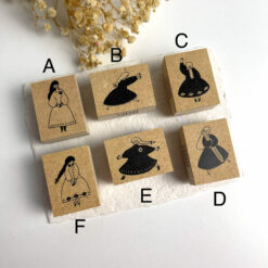Cotori Cotori Girls Rubber Stamps