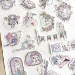 Papermore Washi Flake Stickers - Bunny