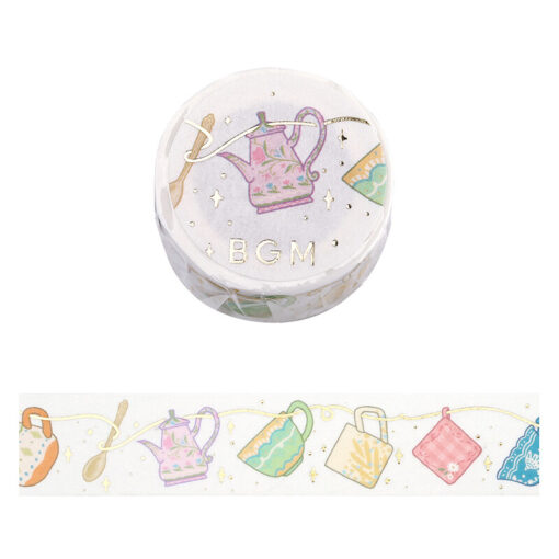BGM Washi Tape - Tea Time
